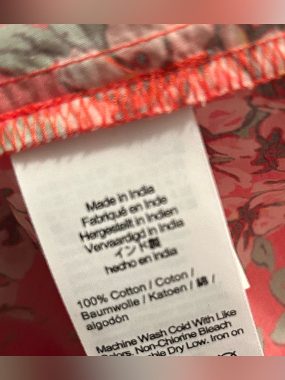 J. Crew Smocked-waist V-neck dress in map print - Picture 6 of 9